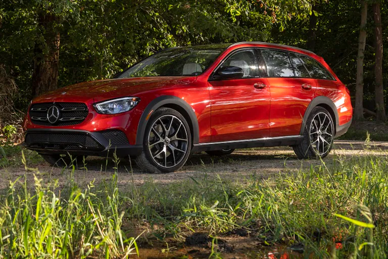 Cars come in more shapes and sizes than you might think Exterior view of the Mercedes-Benz E 450 4MATIC All-Terrain