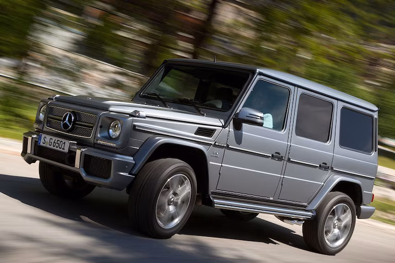 Eterior view of the Mercedes-AMG G65