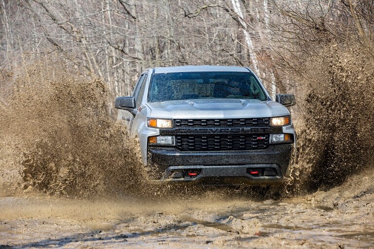 Exterior view of the 2020 Chevrolet Silverado Trail Boss