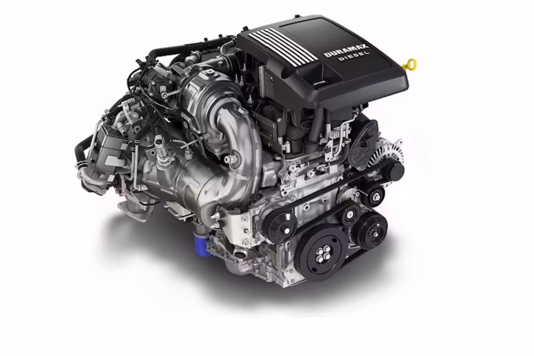 Exterior view of the Chevrolet 3.0-liter Duramax Diesel 