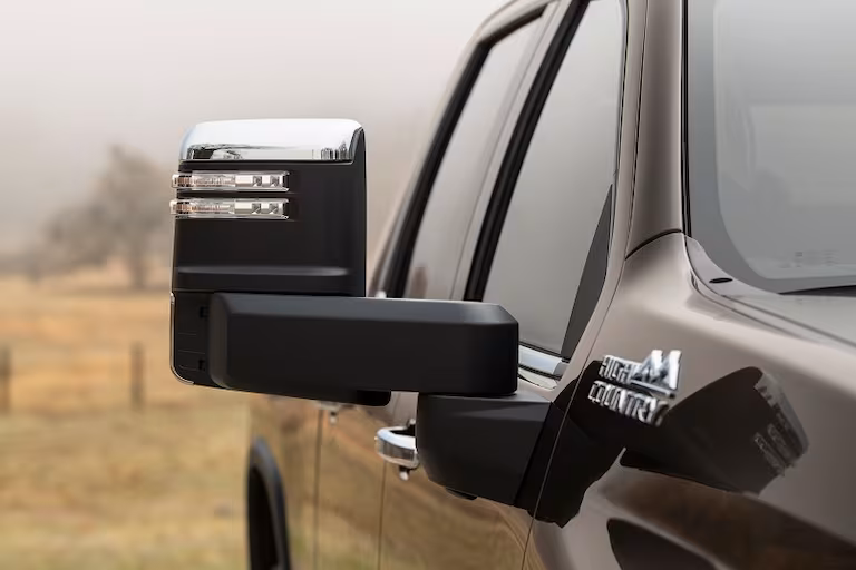 Exterior view of the 2020 Chevrolet Silverado 2500 HD Mirror