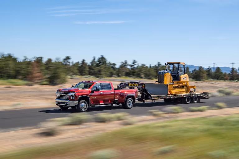 Exterior view of the 2021 Chevrolet Silverado 3500 HD